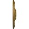 Ekena Millwork Vincent Ceiling Medallion (Fits Canopies up to 6"), Hand-Painted Gold, 26"OD x 3"P CM26VIGLS - alternate 2